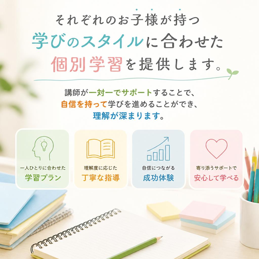 個別学習のメリット